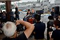 (170618-N-XN177-038) Joseph Aucoin speaks to members of the press about the guided-missile destroyer USS Fitzgerald (DDG 62).jpg