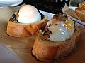 " 13 - ITALY - Cicchetti Venetian cuisine appetizers restaurant ( not are tapas are ciccheti of Venice) in this pics uova in camicia (eggs).jpg