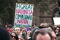 "A Great nation is a compassionate nation" Martin Luther King - Refugee Action protest 27 July 2013 Melbourne (9377512522).jpg