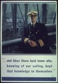 "...And bless those back home who, knowing of our sailing, kept that knowledge to themselves" - NARA - 513849.tif
