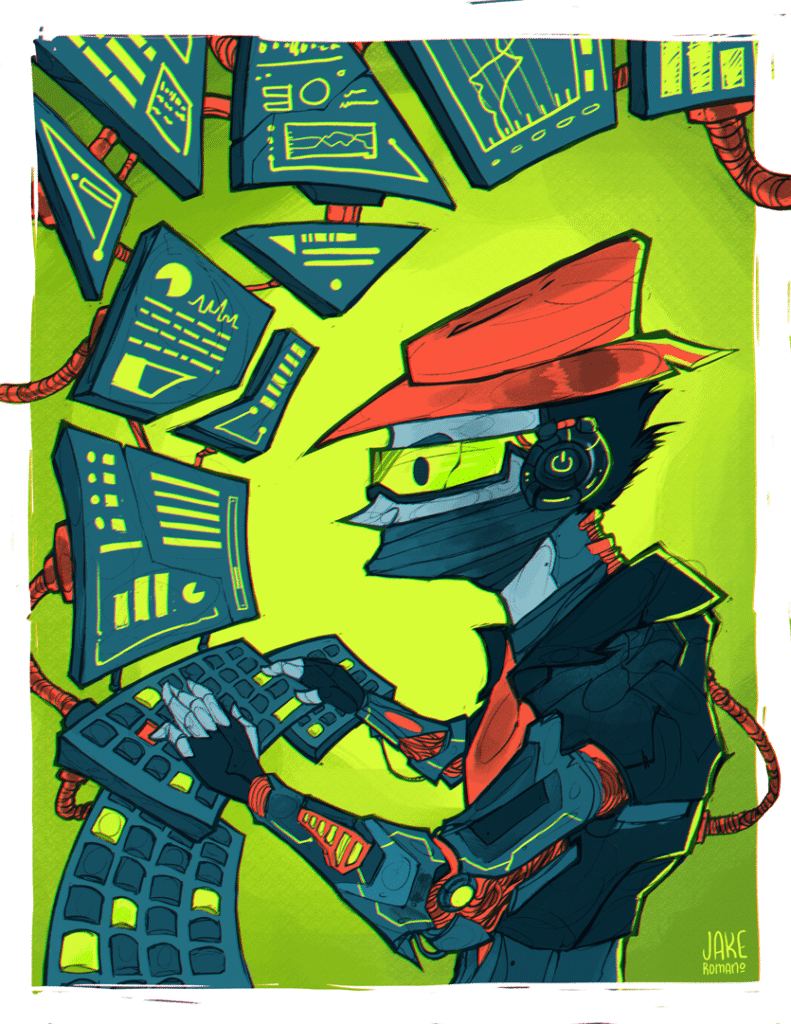 mascot concept for spyfu