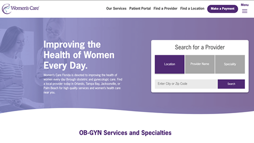 eFamily Website Design